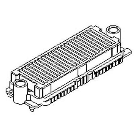 Molex Board To Board & Mezzanine Connectors Hdmezz Recpt Assy 08 Ssy 08Mm 143 Ckt Tin 458020311